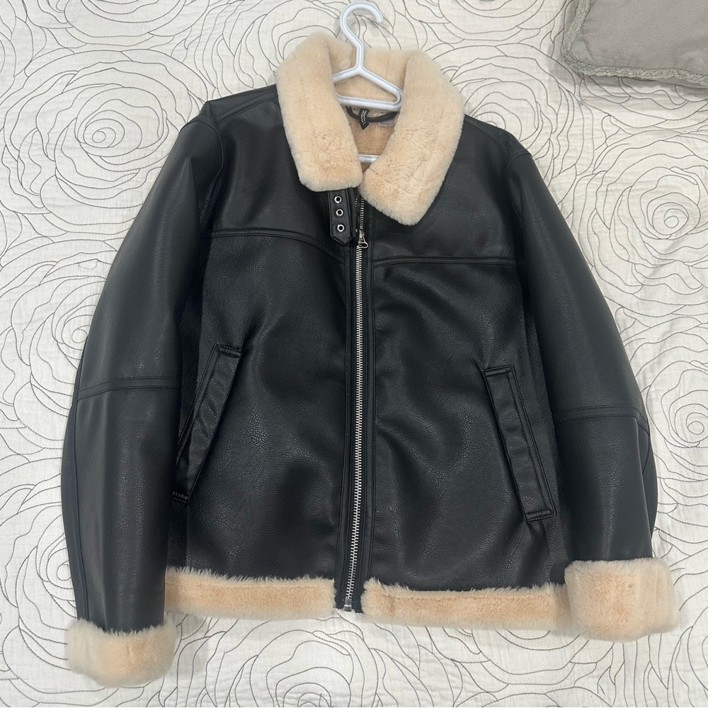 H&M Faux Leather Jacket